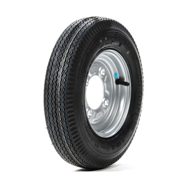 3.50 x 8 4 Stud 115mm PCD Wheel and Tyre Assembly