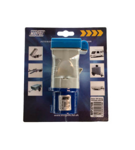 MP3758 230V 16A Caravan Plug to BS Socket Adaptor