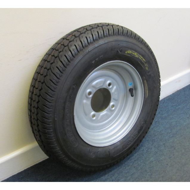 145/80 R10 4 ply, 4 on 100mm. PCD