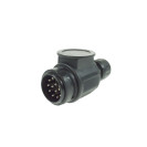 MP124B 12V 13 Pin Twin Cable Conversion Plug 