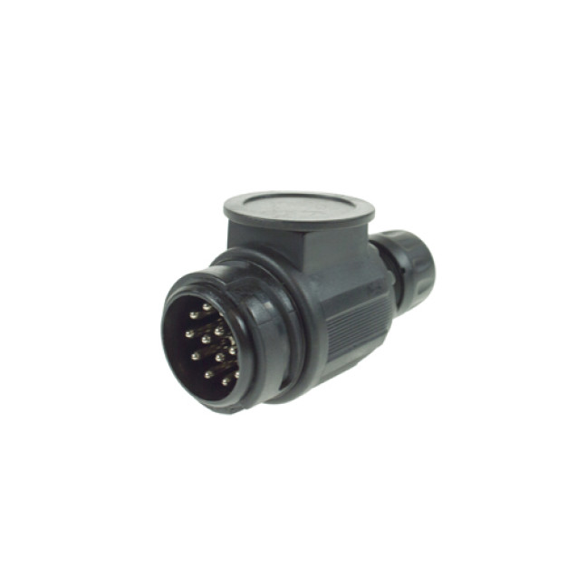 MP124B 12V 13 Pin Twin Cable Conversion Plug 