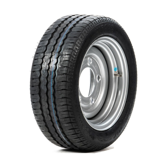 195/50R13 104/102N 6Jx12 5/114,5/165,1 SILVER Wheel and Tyre Assembly