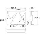 MP894BR rear combination light bulb type