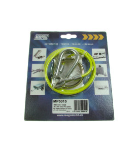 MP5015B 1m x 3mm Yellow PVC Breakaway Cable