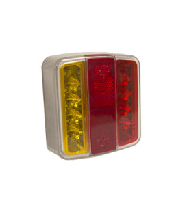 MP8893 12V LED Square Combination Lamp