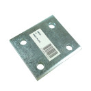 MP231 3" 77mm 4 Hole Drop Plate