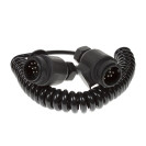 MP5891 8 Pin 2.5m 2×8 Pin Plugs & 8 Core Curly Connecting Lead