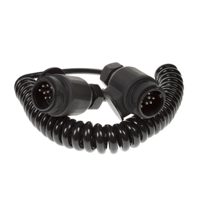 MP5891 8 Pin 2.5m 2×8 Pin Plugs & 8 Core Curly Connecting Lead