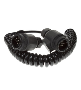 MP5893 8 Pin 1.5m 2×8 Pin Plugs & 8 Core Curly Connecting Lead