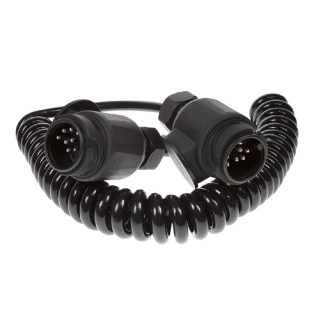 MP5893 8 Pin 1.5m 2×8 Pin Plugs & 8 Core Curly Connecting Lead