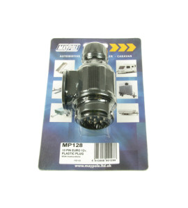MP128 12V 13 Pin Plastic Plug Display Packed